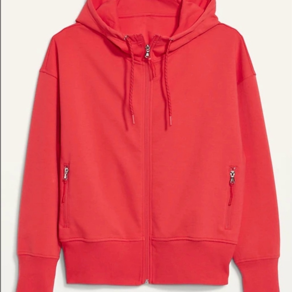 Old Navy Active Dynamic Fleece in Vibrant Red